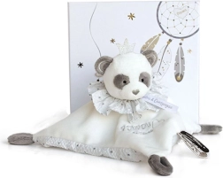 Ensemble cadeau - doudou en peluche panda