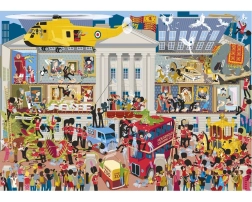 Puzzle Gibsons Palais de Buckingham – Sous le couvercle (1000 pièces)