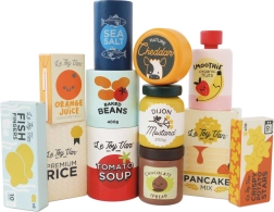 Set d’aliments en bois pour jouer Le Toy Van (12 pcs)