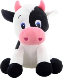 Vache en peluche 30 cm
