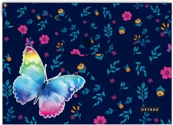 Pochette à bouton A4 Papillon