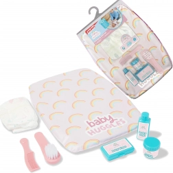 Kit à langer pour poupées Baby Huggles avec accessoires