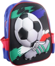 Sac à dos pour enfants avec motif de football 3D