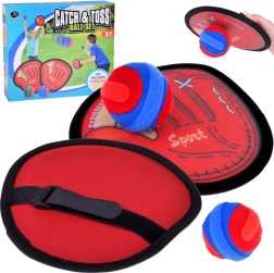 Jeu sportif Catchball set 2 x cible + 2 balles