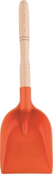 Androni pelle avec manche en bois 34 cm – Rouge