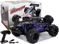 Buggy tout-terrain RC 1:18 bleu ENOZE 45 km/h