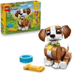 LEGO Creator 3-en-1 adorables animaux – chiot, écureuil et canard