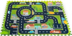 tapis puzzle en mousse ville et routes IPLAY