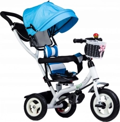 Tricycle avec capote rotative et roues en caoutchouc résistantes ECOTOYS