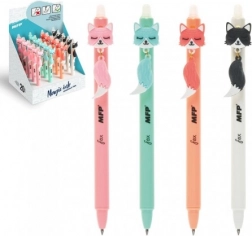 Stylo à bille effaçable avec motif Renard