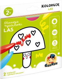 Longues images à colorier Koloruji – forêt