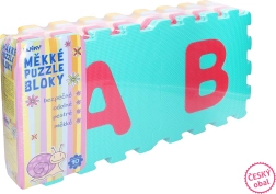 Blocs en mousse souple Alphabet 32 × 32 cm – 26 pièces