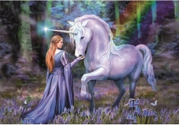 Puzzle Forêt des Fleurs de Clochettes 1500 pièces