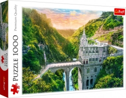 Puzzle 1000 pièces – sanctuaire de Las Lajas, Colombie TREFL