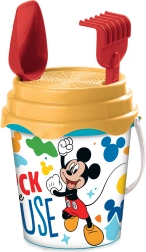 Seau avec accessoires Mickey Mouse 17 cm