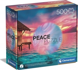 Puzzle 500 pièces CLEMENTONI Peace – Living the Present