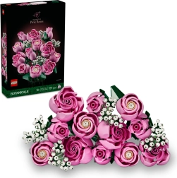 Bouquet de roses roses LEGO Botanicals