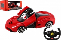 Voiture télécommandée FERRARI LAFERRARI 1:14 avec portes ouvrantes, 2,4 GHz, RASTAR, rouge