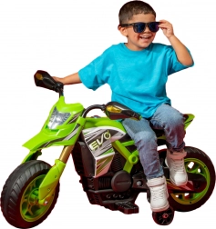 Moto électrique pour enfants EVO Venom avec éclairage 6 V