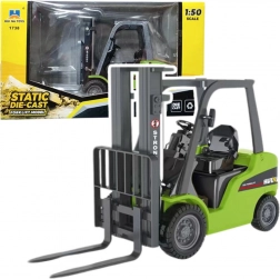 Chariot Métallique Huina avec Fourches Mobiles Vert 1:50