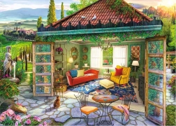 Ravensburger puzzle Tuscan Oasis 1000 pièces