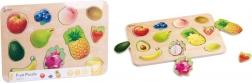 classic world puzzle en bois fruits