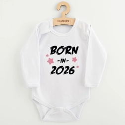 Body bébé à imprimé New Baby Born in 2026 rose 62 (3–6 mois)