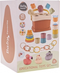 Ensemble pour enfants avec formes et trieur