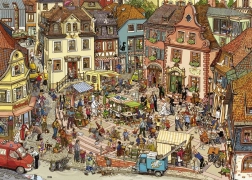 Heye puzzle Marché 1000 pièces
