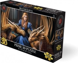 Puzzle 3D – reine des dragons, 100 pièces