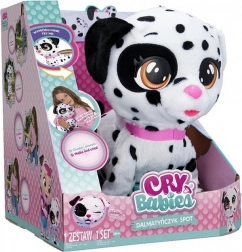 Mascotte interactive Cry Babies, dalmatien Spot