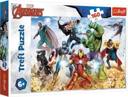 Puzzle 160 pièces – prêts à sauver le monde DISNEY MARVEL THE AVENGERS