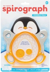 Spirographe pingouin – coffret créatif pour mandalas en spirale