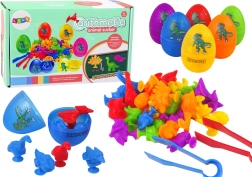 Figurines de dinosaures avec ventouses