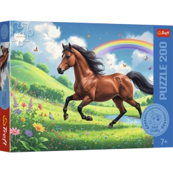 Puzzle Trefl Cheval majestueux 200 pièces