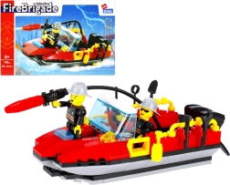 Bateau de sauvetage des pompiers – kit de construction