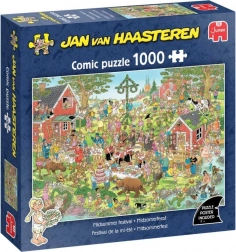 Puzzle Jumbo Jan van Haasteren festival d’été 1000 pièces