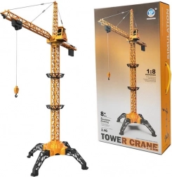 Grue à tour télécommandée R/C 1:8 avec lumières et sons