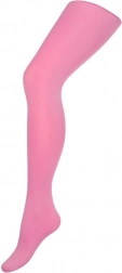 collants pour enfants en microfibre New Baby rose taille 140–146