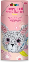 Kit créatif Ma première pochette peluche – petit lapin