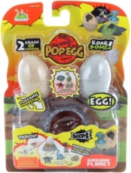 Set de jouets dinosaures avec nid et œufs à casser