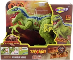 Vélociraptor à piles avec lumière et sons
