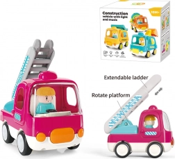 Camion de pompiers interactif pour les tout-petits