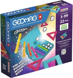 Geomag Glitter – jeu de construction magnétique 22 pièces