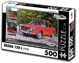 Puzzle RETRO-AUTA Škoda 120 L 500 pièces