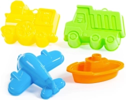 Set de moules moyens de transport