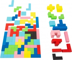 Small Foot puzzle mosaïque en bois 114 pièces