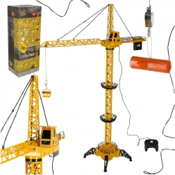 Grue de chantier RC télécommandée avec crochet 128 cm