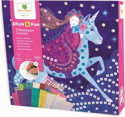 Stick & Fun ensemble mosaïque Licornes