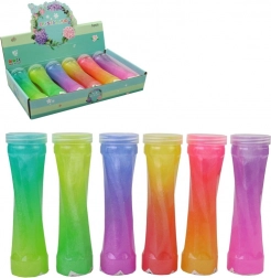 Bouteille avec slime putty en pâte à modeler 19 × 5 cm, 6 couleurs